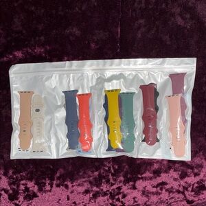 Colorful Silicone Watch Bands Set (15)